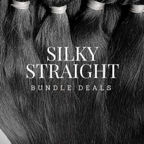 silky straight bundle deal